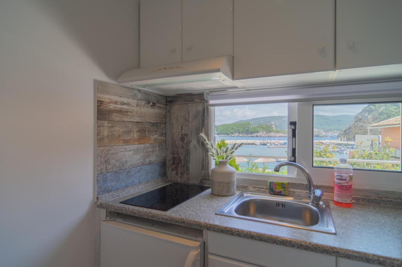 Tango Apartment On The Beach Paleokastritsa Exteriör bild