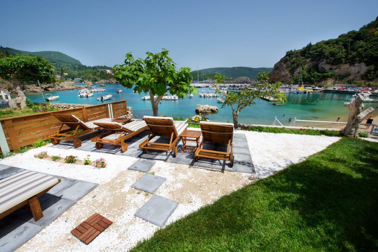 Tango Apartment On The Beach Paleokastritsa Exteriör bild