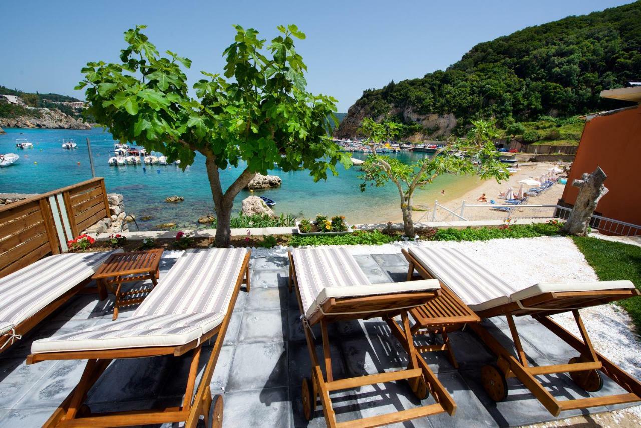 Tango Apartment On The Beach Paleokastritsa Exteriör bild