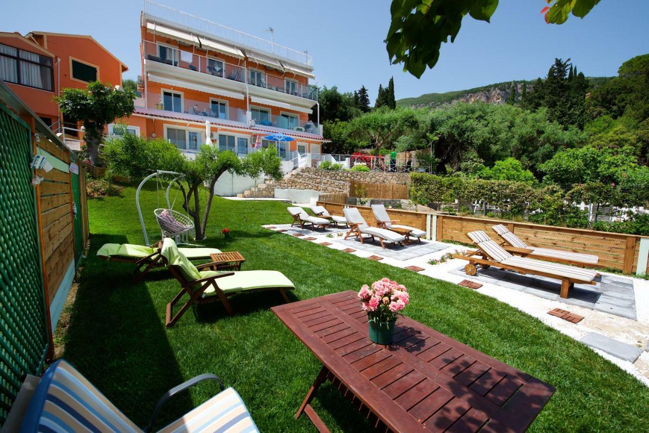 Tango Apartment On The Beach Paleokastritsa Exteriör bild