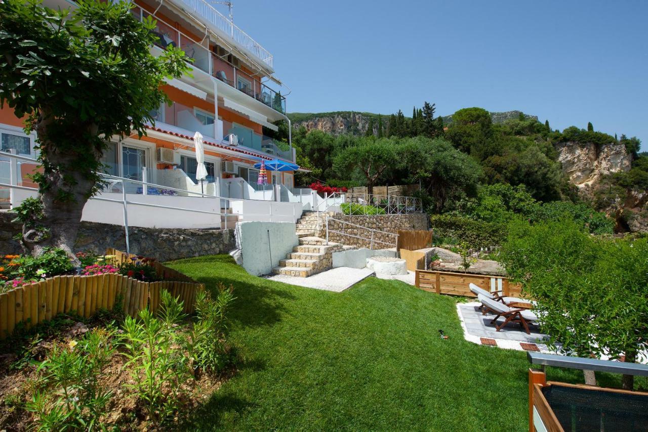 Tango Apartment On The Beach Paleokastritsa Exteriör bild